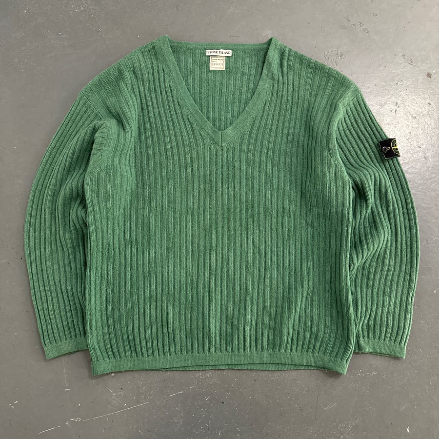 Image of 1992 / 1993 Stone Island wool sweatshirt, size XL