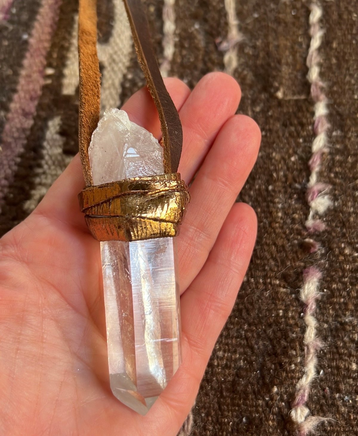 FATTY:    XL LEMURIAN SPEAR-brown + bronze