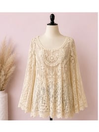 Image 2 of Medium TWFS Co. Net top #932*10 (Gently Used)