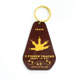 Possum Track Keychain