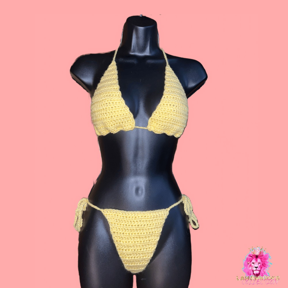 Image of Yellow “Cheeky Babe” Bikini 