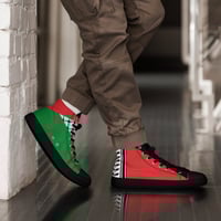Image 3 of Men’s High Top Palestine Shoes