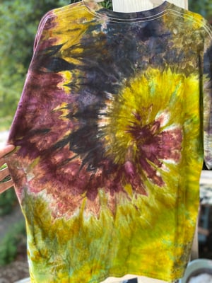 Image of 2XL Godzilla Be Gay Do Crime Tie Dye Shirt 