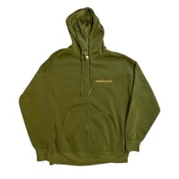 Image 2 of Olive Zip Sweatsuit Set 