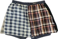 Image 4 of FLANNEL PLAID SHORTS 