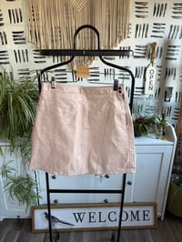 Image 1 of Zara faux leather skirt