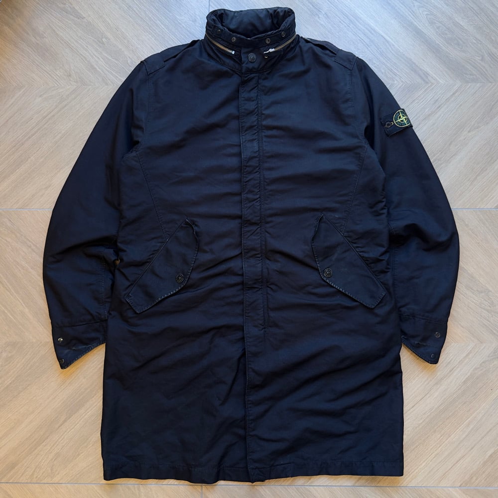 Image of AW 2009 Stone Island Trench Coat, Size XL
