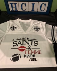 Image 1 of Femme Saints Jersey