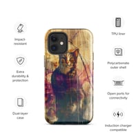 Image 8 of Beautiful Colorful Oil Painting Tabby Cat Inspired Tough Case for iPhone®