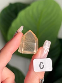 Image 3 of MINI GOLDEN RUTILE IN QUARTZ TOWERS -BRAZIL- CHOOSE YOUR OWN