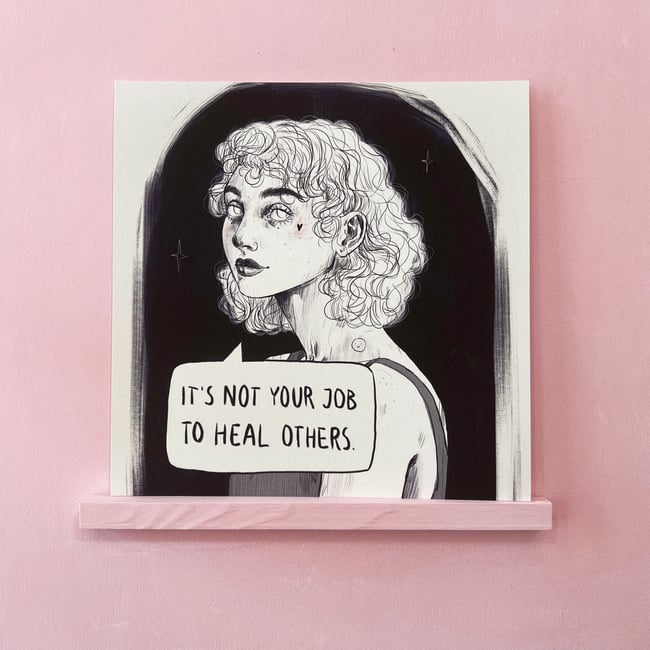 Heal Others - (20x20cm) FineArt Print 