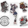 Assorted Vinyl Sticker 5 Pack