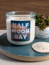 Image 1 of HMB - Bergamot, Peony, & Marine Soy Wax Candle