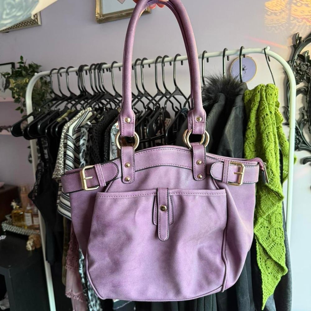 Image of B.Lush Purple Handbag