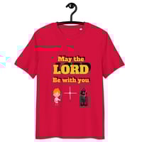 Image 15 of organic cotton t-shirt may the LORD be with you
