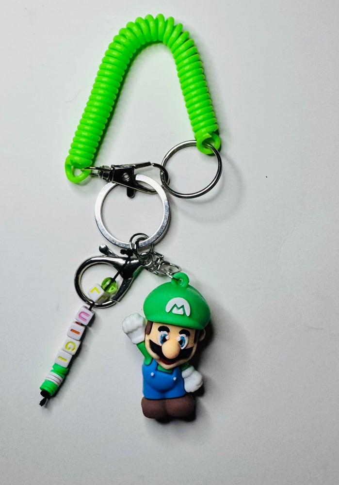 Image of 3D silicone keychains 