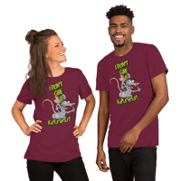 Image 9 of I Don't Give a Rats Ass Unisex Staple T-Shirt | Bella + Canvas 3001