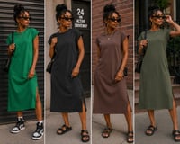 Image 1 of Just Chill DIVA Tshirt Dress