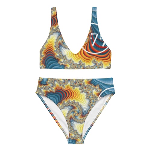 Image of Fractal Bikini 777(High Waist)
