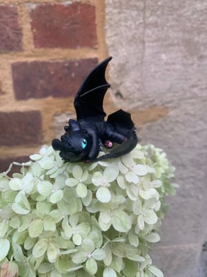 Baby Night Dragon - Foam Clay Sculptures