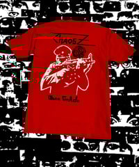 Image 1 of Chaos Z Red handpainted tee