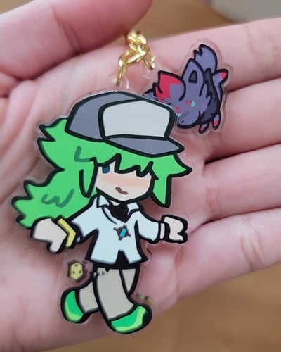 Image of N Harmonia and Zorua Charm