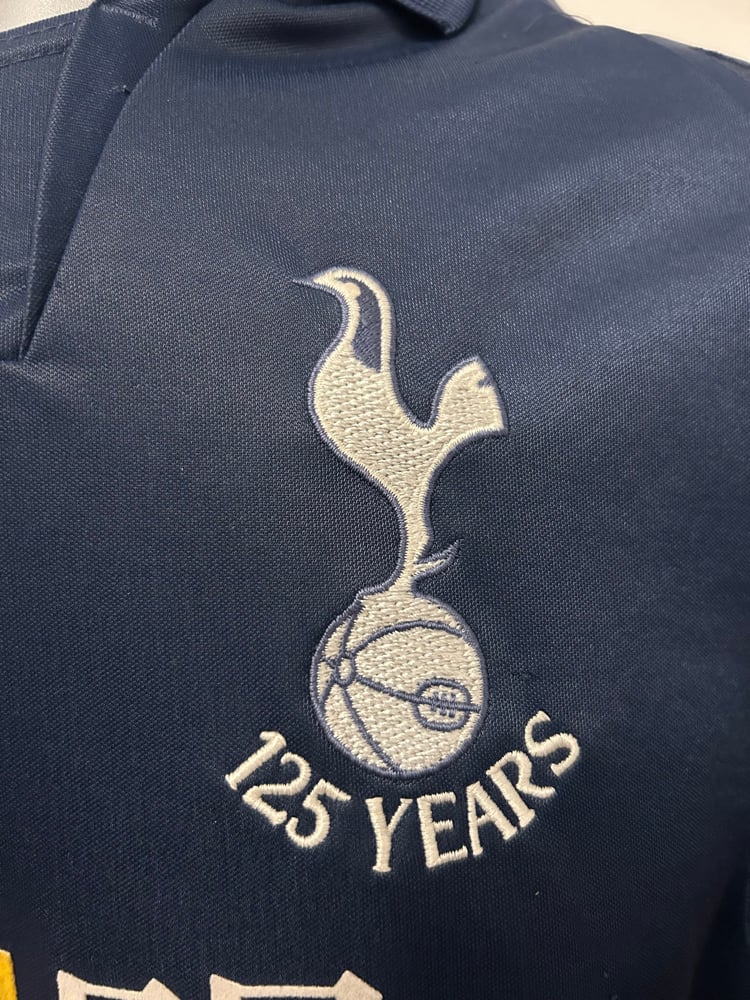 Image of Tottenham Hotspur "BERBATOV 9" 2007/08 Away Shirt + UEFA patch (L)