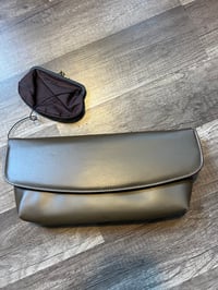 Image 1 of vintage clutch with coin purse 