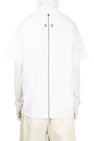 Image of ÆNRMÒUS - Block T-Shirt (White)