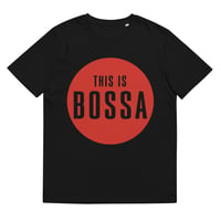 Unisex organic cotton t-shirt black