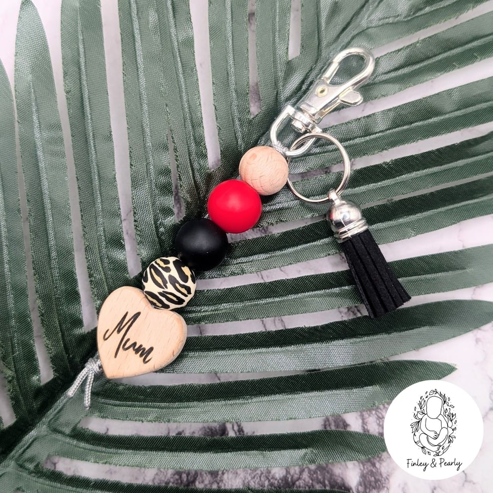 KEYRING: Engraved Heart