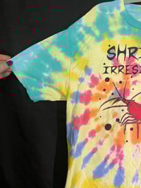 Image 2 of MEDIUM Shrimply Irresistible Tie Dye Shirt 2