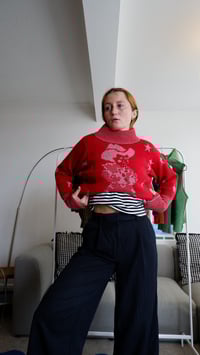 Image 4 of COWBOY TOOTIN WOOL MEDIUM SWEATER