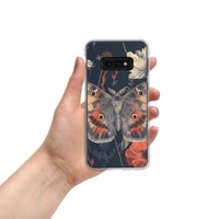 Image 8 of Grunge Goth Style Cottagecore Moth Clear Case for Samsung®