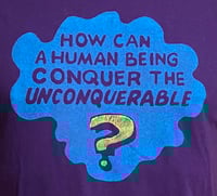 Image 1 of Unconquerable Groot T-shirt (Purple GLOW)