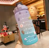 Kawaii Ombre Sports Water Bottle 