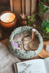 Image 2 of Scallop Crochet basket