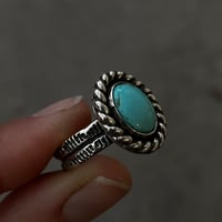 Image 2 of CUMPAS TURQUOISE. SIZE 7.5