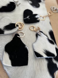 Image 1 of Cow Hide Key Chains