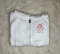 Embroided Zip Up Hoodies