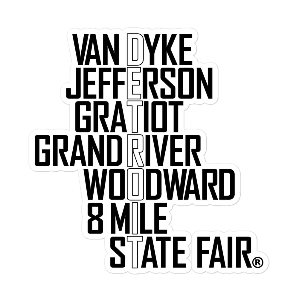 Image of East Streets Stickers
