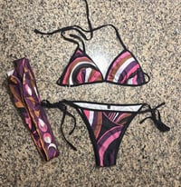 Image 1 of Color Block Swim