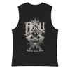 ABSU - HIGHLAND TYRANT ATTACK (VINTAGE WHITE PRINT) MUSCLE SHIRT