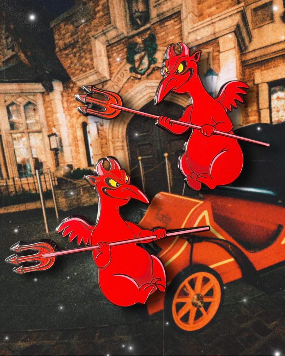 Toad Demons Horror Queen Pins