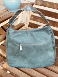 Image 3 of Teal Hobo Bag