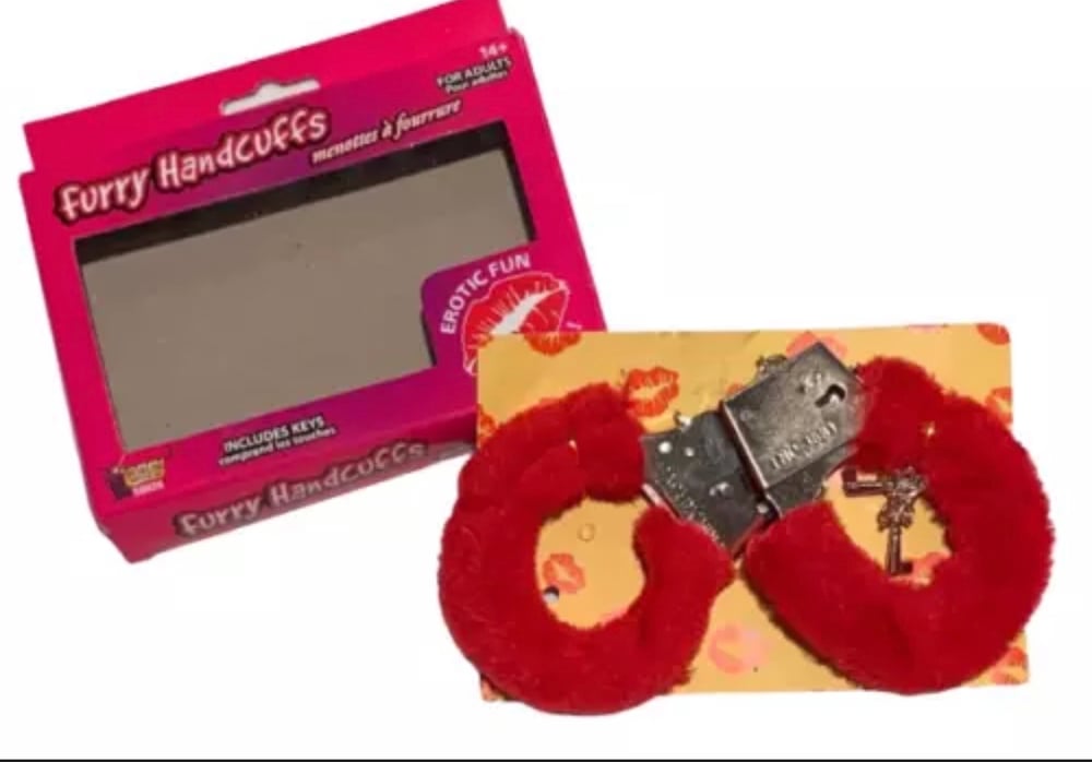 Furry “ Red” Hand Cuffs 