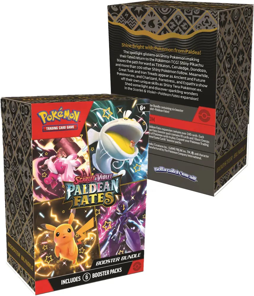 Pokemon Paldean Fates Booster Bundle | Eclectable Pokemon Paldean Fates Booster Bundle | Eclectable