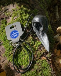 Image 4 of Crow skull necklace