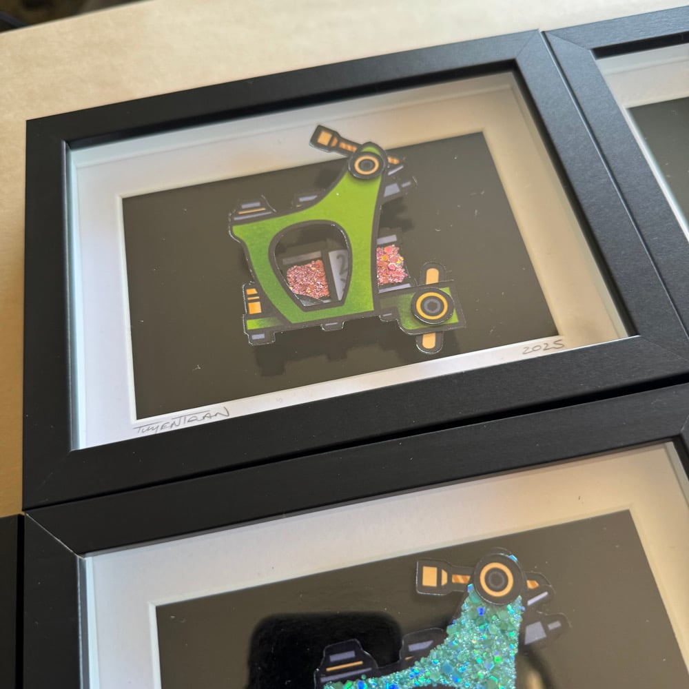 Image of 3D Artworks - Tattoo Machines 3