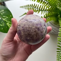 Image 5 of Large Chevron Amethyst Sphere